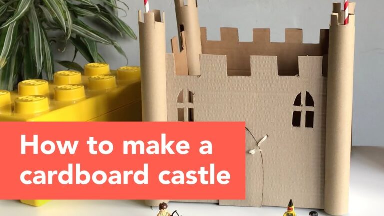 DIY Cardboard Castle Entrance: A Step-by-Step Guide | Actualizado ...